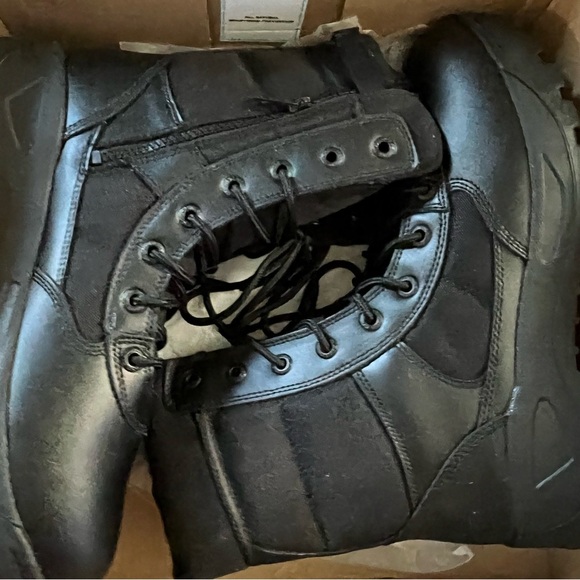 Big 5 Side Zip II WIDE Black Boots Service - Picture 3 of 5